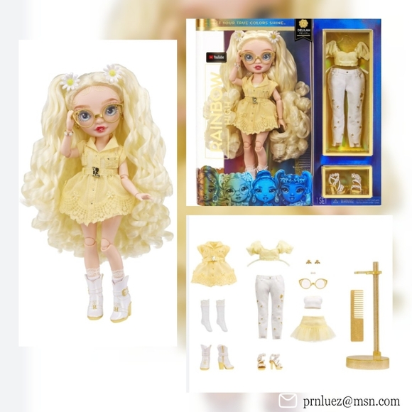 Rainbow High Delilah Fields Fashion Doll - Picture 8 of 9